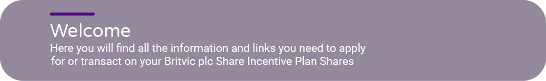 Welcome to Britvic Employee Online Services