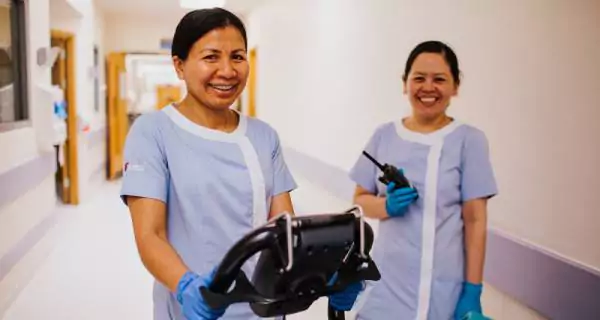 kier employees smilling