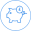 Piggy bank icon